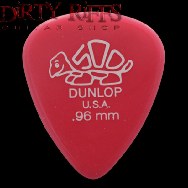 Dunlop Delrin Guitar Picks Plectrums 0.46mm Light Pink 1 2 3 4 5 6 10 12 20 24
