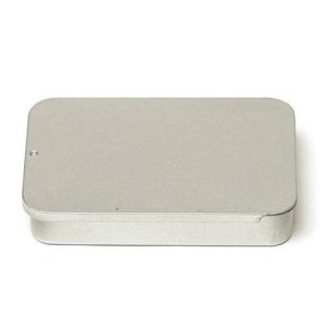 Small Slip Lid Storage Tin 80mm x 50mm x 15mm