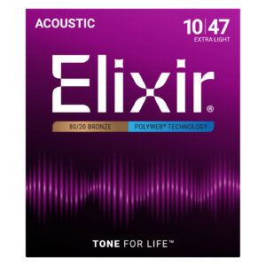 Elixir 11000 Acoustic Polyweb 80/20 Bronze Extra Light ( 10-47 )