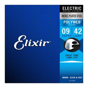 Elixir 12000 Electric Polyweb Nickel Super Light ( 9-42 )