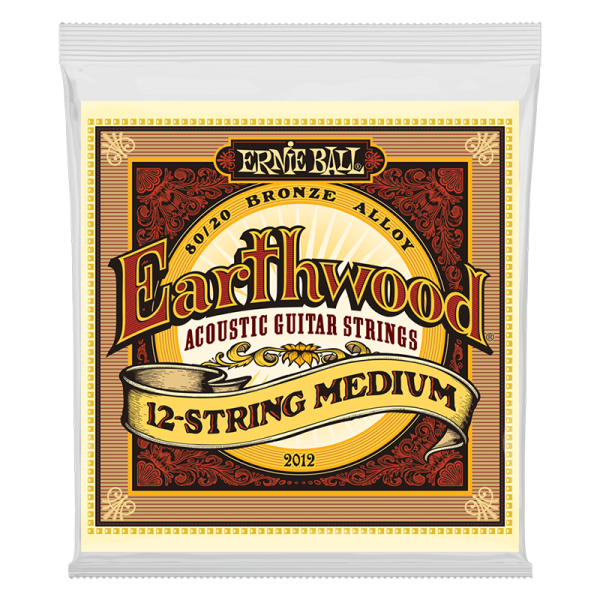Ernie Ball 2012 Bronze Acoustic 12 String Medium