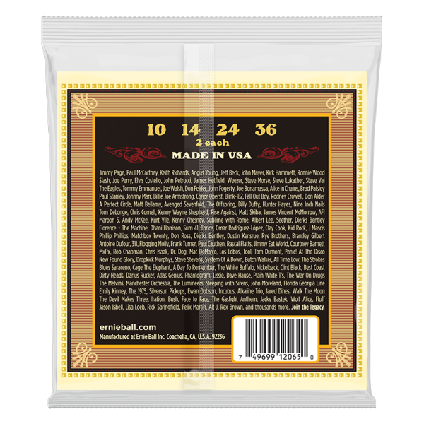 Ernie Ball 2065 Mandolin Medium - Image 2