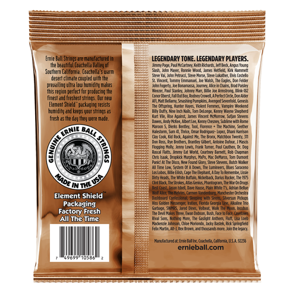 Ernie Ball 2143 Phosphor Acoustic Custom Medium - Image 2