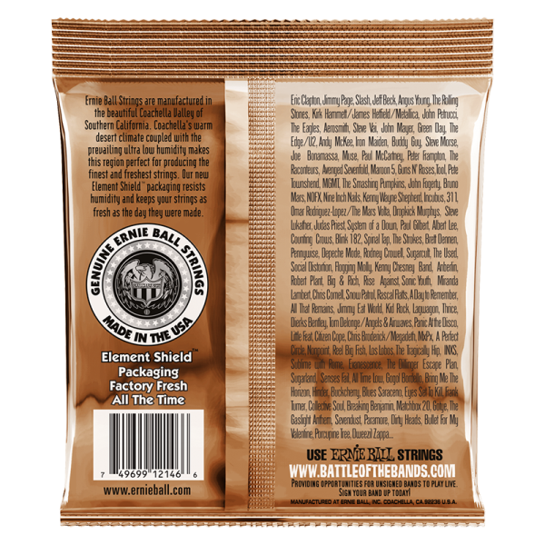Ernie Ball 2146 Phosphor Acoustic Medium Light - Image 2