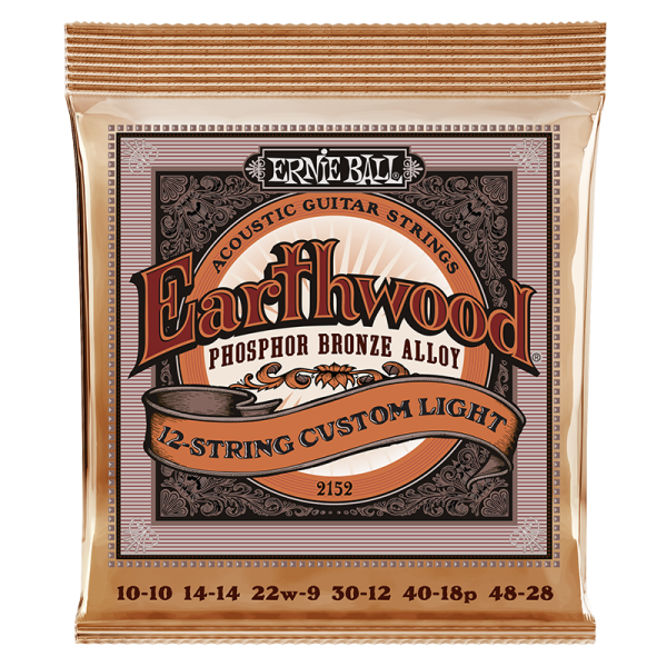 Ernie Ball 2152 Phosphor Acoustic 12 String Light