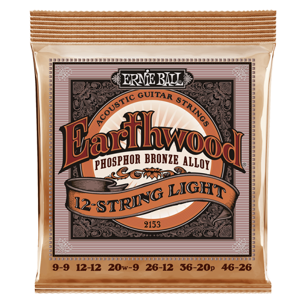 Ernie Ball 2153 Phosphor Acoustic 12 String Light