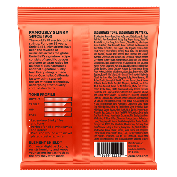 Ernie Ball 2215 Skinny Top Heavy Bottom Slinky - Image 2