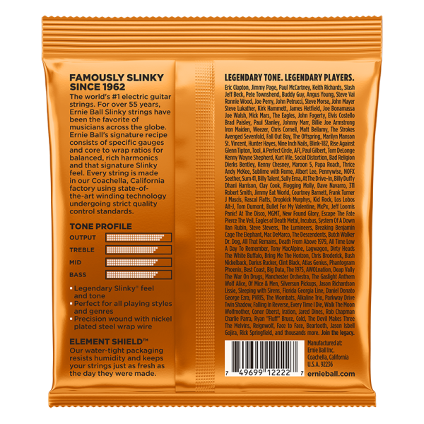 Ernie Ball 2222 Hybrid Slinky - Image 2