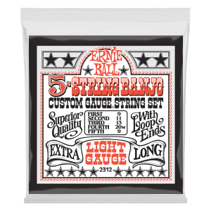 Ernie Ball 2312 5 String Banjo Light