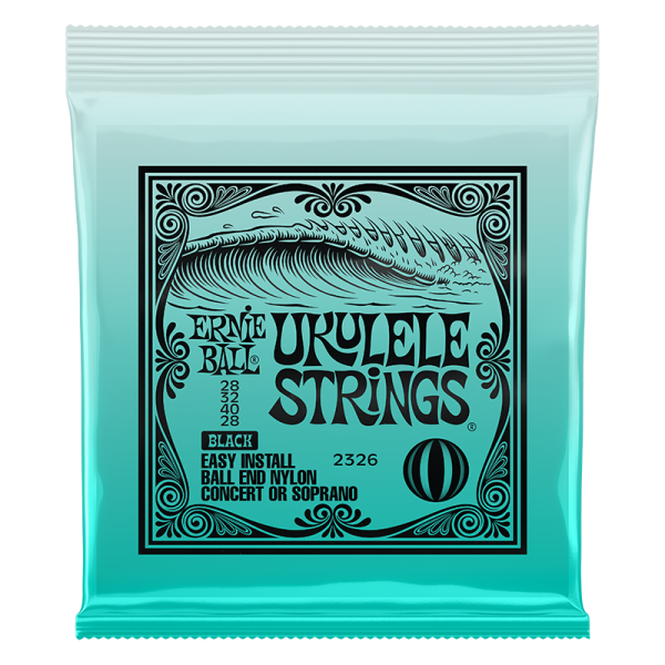 Ernie Ball 2326 Black Ukulele Strings