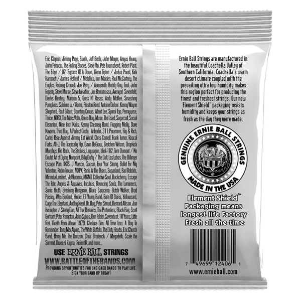 Ernie Ball 2406 Nylon Black & Silver - Image 2