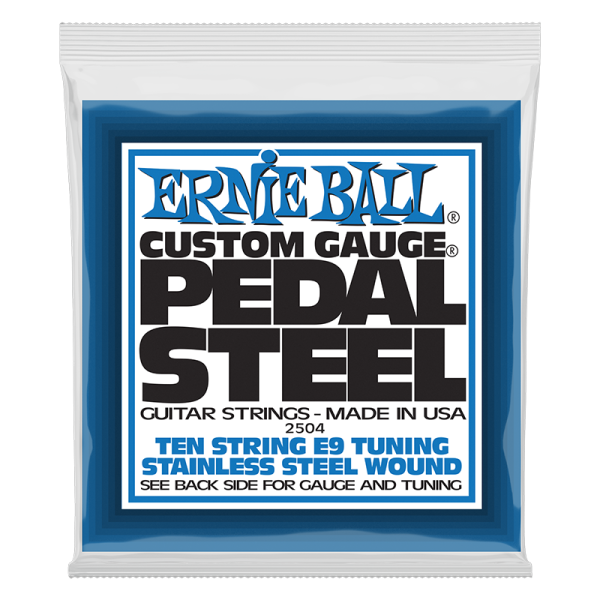 Ernie Ball 2504 Stainless Steel Pedal Steel E9