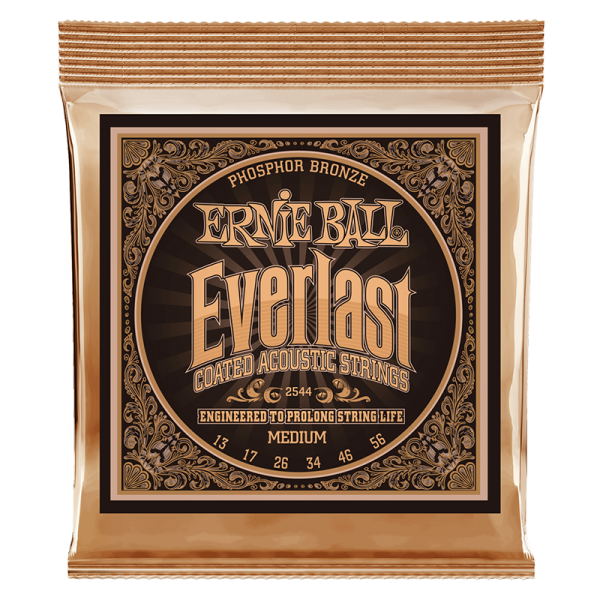 Ernie Ball 2544 Everlast Coated Phosphor Bronze Medium
