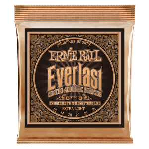 Ernie Ball 2550 Everlast Coated Phosphor Bronze Extra Light