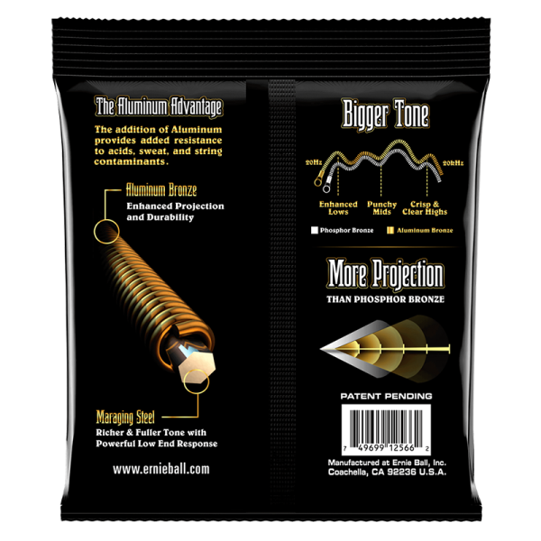 Ernie Ball 2566 Aluminium Bronze Medium Light - Image 2