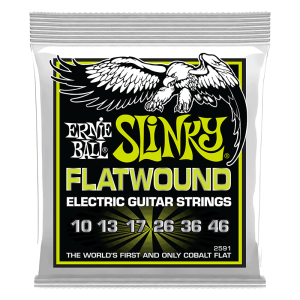 Ernie Ball 2591 - 10-46 Cobalt Flatwound Regular Slinky