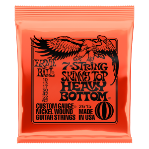 Ernie Ball 2615 Skinny Top Heavy Bottom Slinky 7 String
