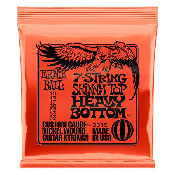 Ernie Ball 2615 Skinny Top Heavy Bottom Slinky 7 String