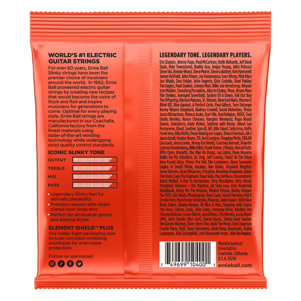 Ernie Ball 2615 Skinny Top Heavy Bottom Slinky 7 String - Image 2