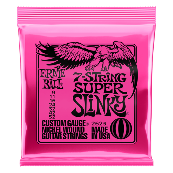 Ernie Ball 2623 Super Slinky 7 String