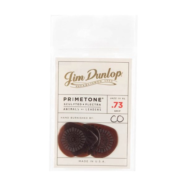 Dunlop Animals As Leaders Primetone Jazz XL 0.73mm Brown - Player Pack
