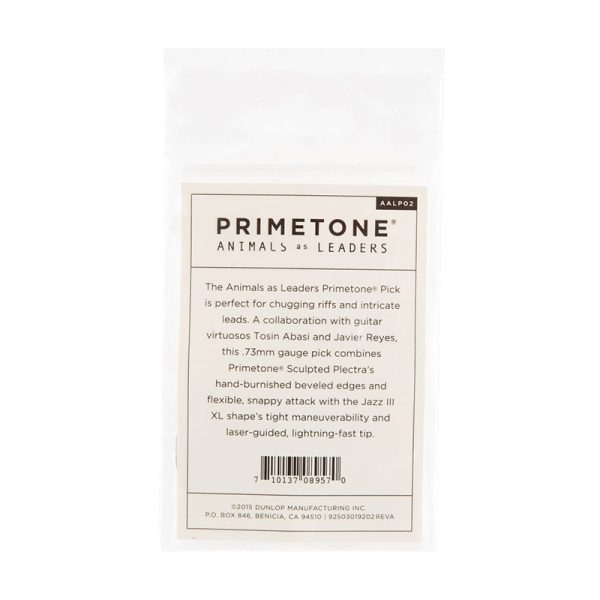 Dunlop Animals As Leaders Primetone Jazz XL 0.73mm Green - Player Pack - Image 2