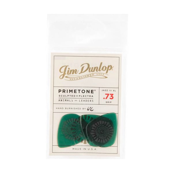 Dunlop Animals As Leaders Primetone Jazz XL 0.73mm Green - Player Pack