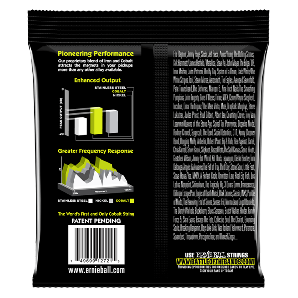 Ernie Ball 2721 Cobalt Regular Slinky - Image 2