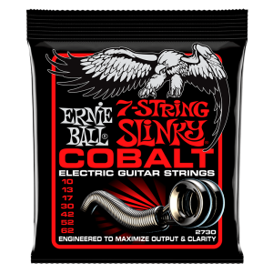 Ernie Ball 2730 Cobalt Skinny Top Heavy Bottom Slinky 7 String