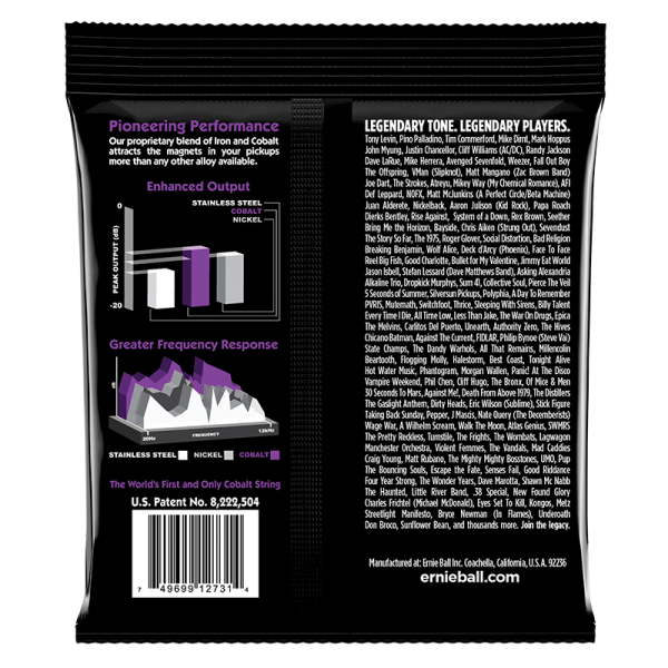 Ernie Ball 2731 Cobalt Bass Power Slinky - Image 2