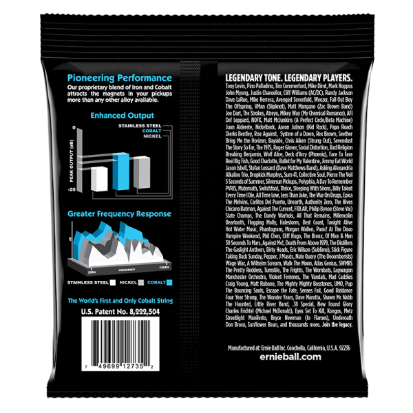 Ernie Ball 2735 Cobalt Bass Extra Slinky - Image 2