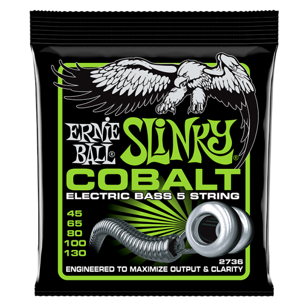 Ernie Ball 2736 Cobalt Bass Regular Slinky 5 String