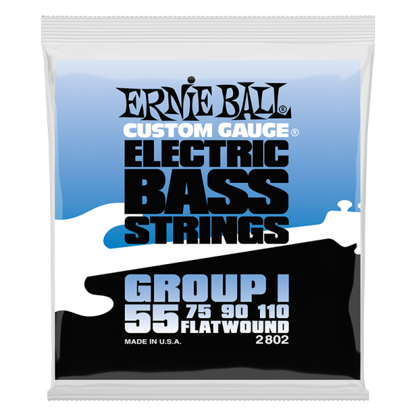 Ernie Ball 2802 Bass Flatwound Group I
