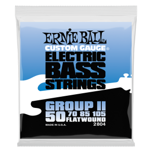 Ernie Ball 2804 Bass Flatwound Group II
