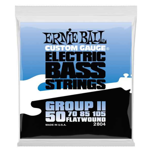 Ernie Ball 2804 Bass Flatwound Group II