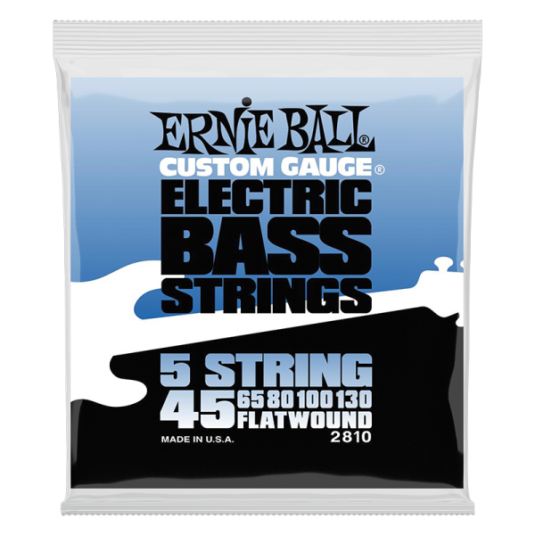 Ernie Ball 2810 Bass Flatwound 5 String