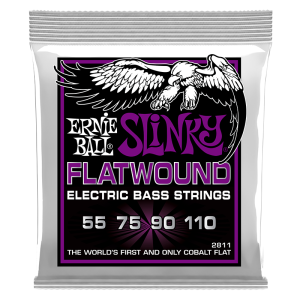 Ernie Ball 2811 Cobalt Flatwound Bass Power Slinky