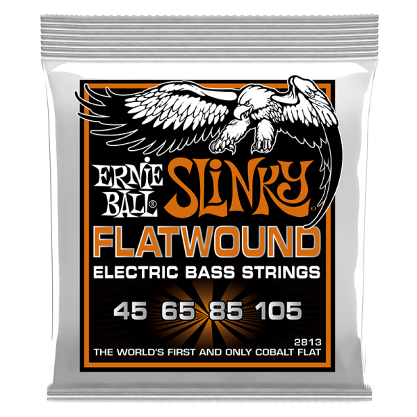 Ernie Ball 2813 Cobalt Flatwound Bass Hybrid Slinky
