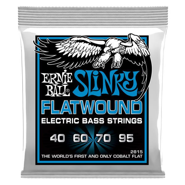 Ernie Ball 2815 Cobalt Flatwound Bass Extra Slinky