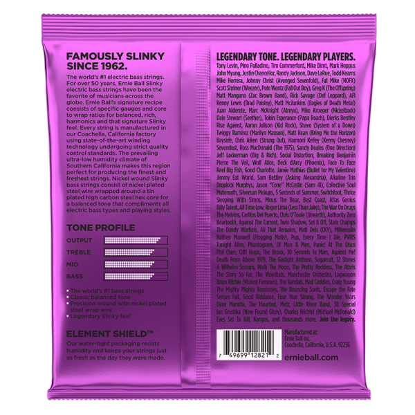 Ernie Ball 2821 Bass Power Slinky 5 String - Image 2