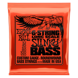 Ernie Ball 2838 Bass 6 String Long Scale Slinky