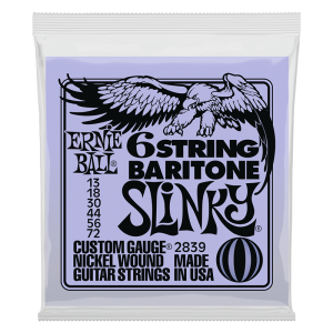 Ernie Ball 2839 6 String Baritone Slinky