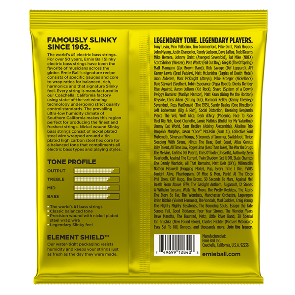 Ernie Ball 2840 Bass Beefy Slinky - Image 2