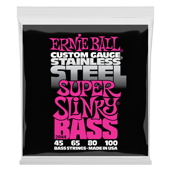 Ernie Ball 2844 Stainless Bass Super Slinky