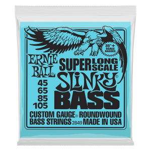 Ernie Ball 2849 Bass Super Long 4 String Slinky