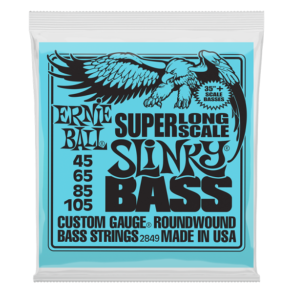 Ernie Ball 2849 Bass Super Long 4 String Slinky