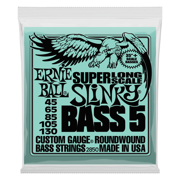 Ernie Ball 2850 Bass Super Long 5 String Slinky