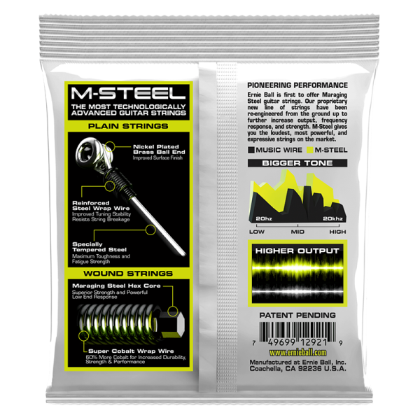 Ernie Ball 2921 M-Steel Regular Slinky - Image 2