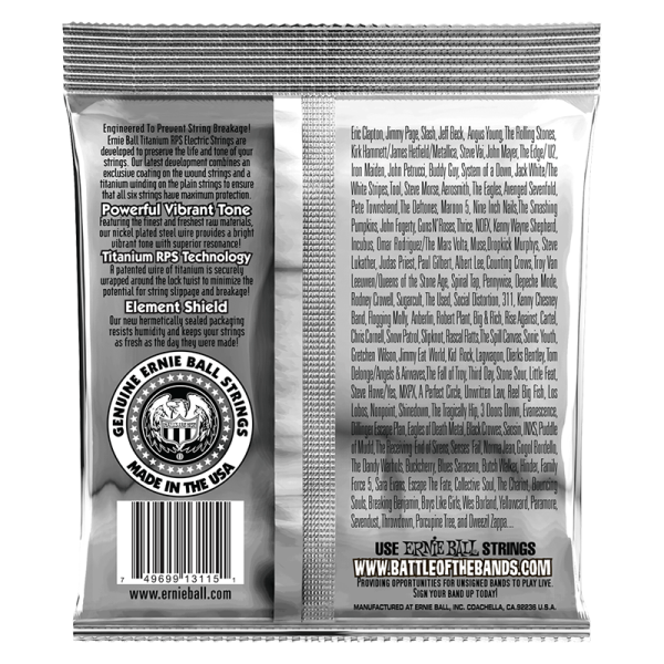 Ernie Ball 3115 Coated Skinny Top Heavy Bottom Slinky - Image 2
