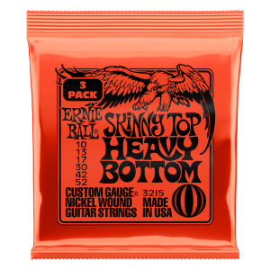 Ernie Ball 3215 Skinny Top Heavy Bottom Slinky - 3 Pack